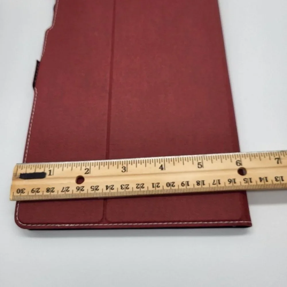 Samsung Galaxy Tab A 10.1 2019 Dark Red Folio Case